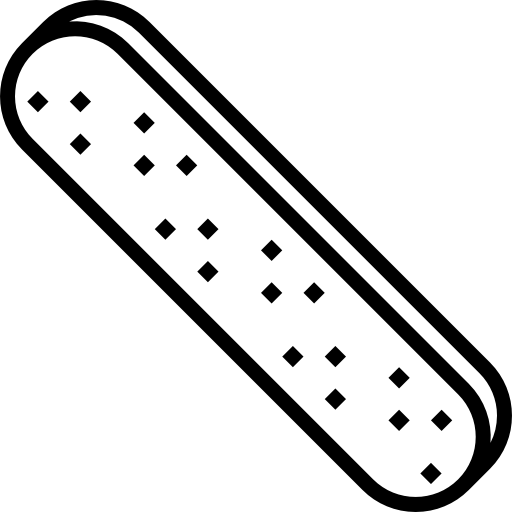 bastone Detailed Straight Lineal icona