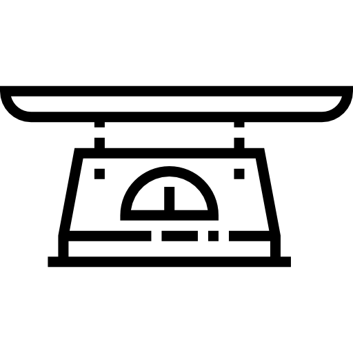 Échelle Detailed Straight Lineal Icône