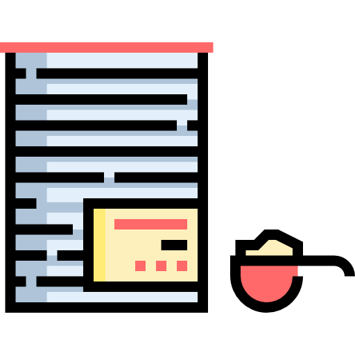 분유 Detailed Straight Lineal color icon