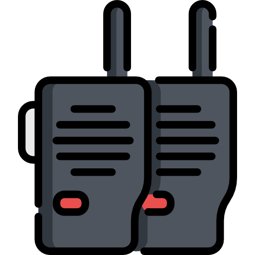 Walkie talkie Special Lineal color icon