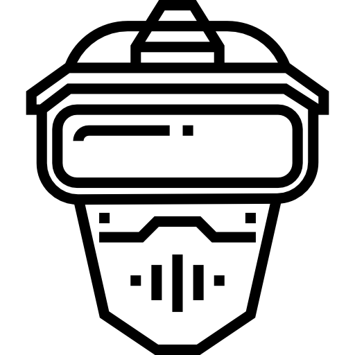 maschera Detailed Straight Lineal icona