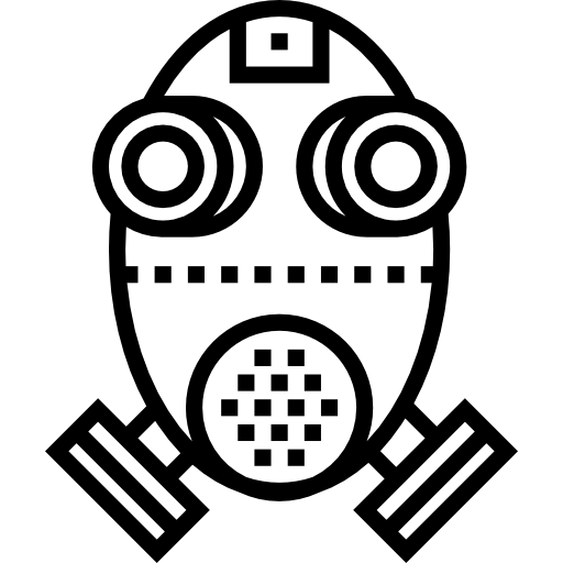 gasmaske Detailed Straight Lineal icon