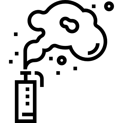 granata fumogena Detailed Straight Lineal icona