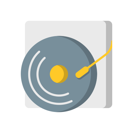 Disc player Generic color fill icon