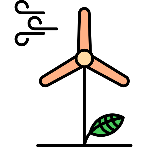 l'énergie éolienne Generic color lineal-color Icône