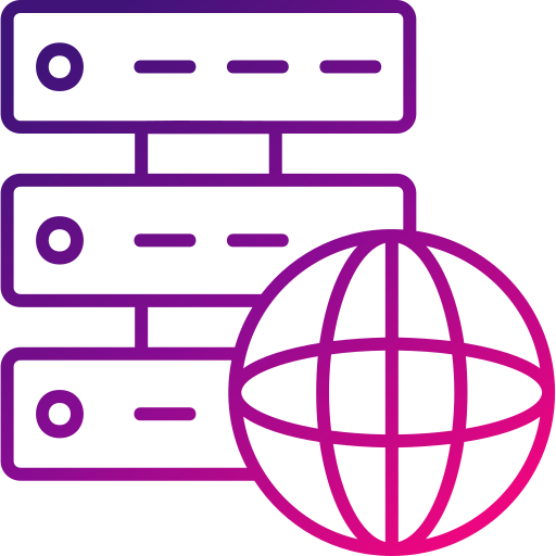 hosting-server Generic gradient outline icon