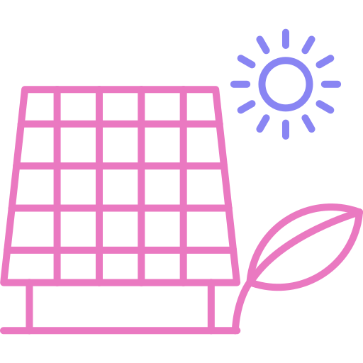 Solar panel Generic color outline icon