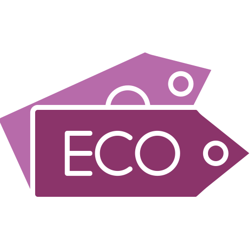 znacznik ekologiczny Generic color fill ikona