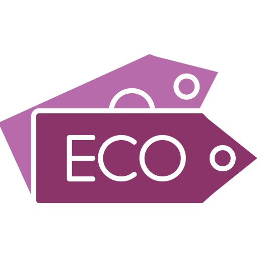 eco-tag Generic color fill icon