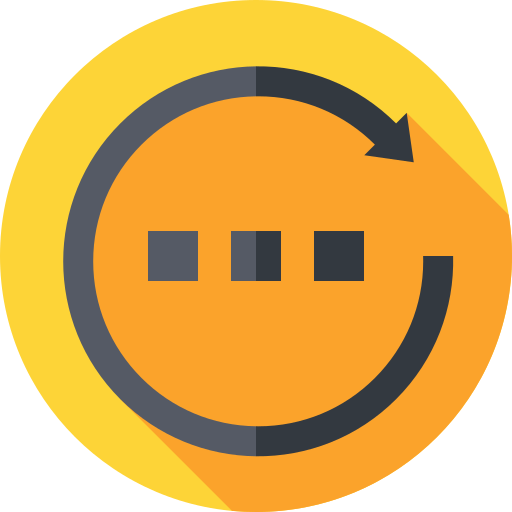 Loading Flat Circular Flat icon