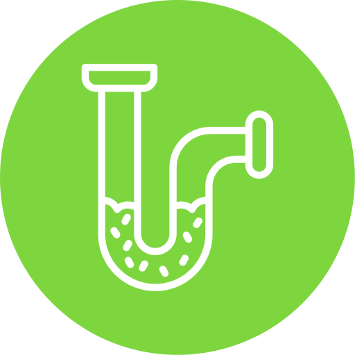 Water pipe Generic color fill icon