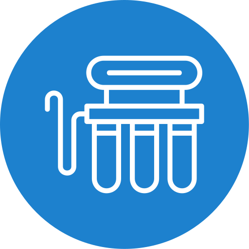 Water filter Generic color fill icon