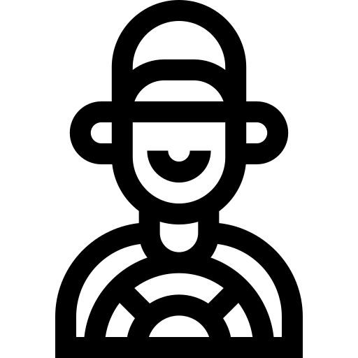 kierowca Basic Straight Lineal ikona