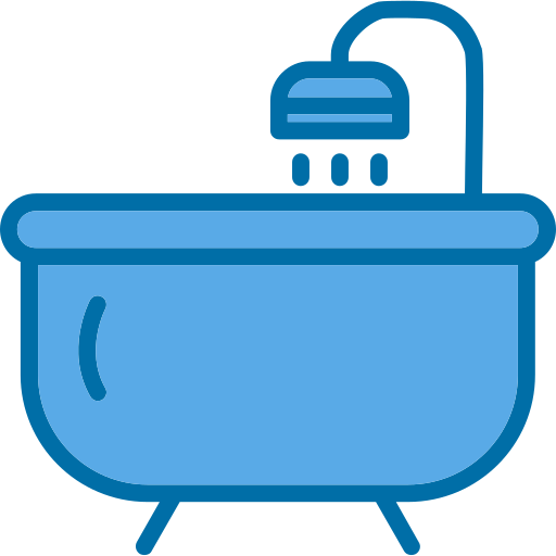 vasca da bagno Generic color lineal-color icona