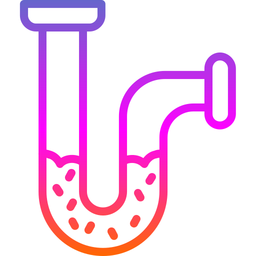 tubo dell'acqua Generic gradient outline icona