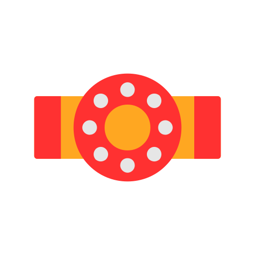 Flange Generic color fill icon