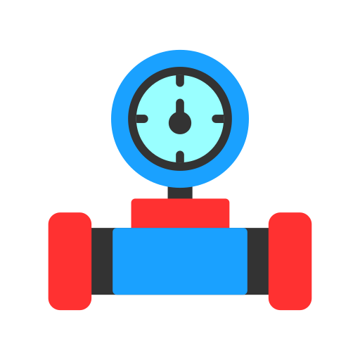 Water meter Generic color fill icon