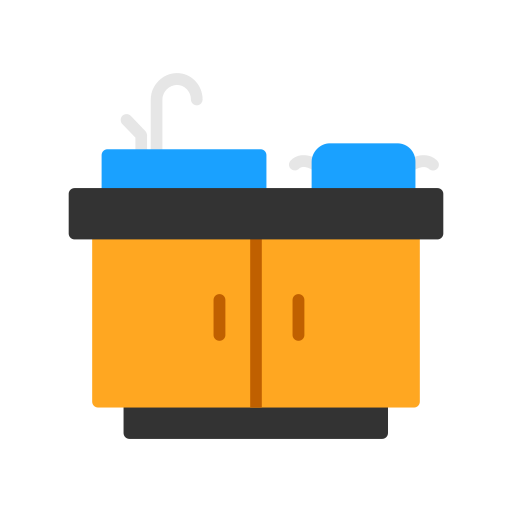 Kitchen sink Generic color fill icon
