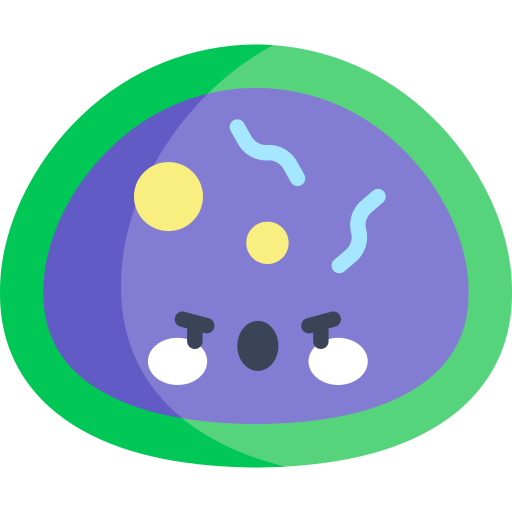 ウイルス Kawaii Flat icon