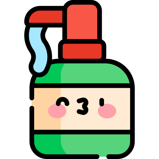 Desinfectant Kawaii Lineal color icon