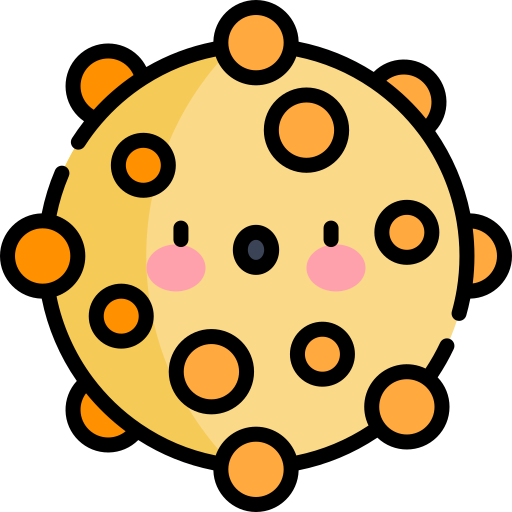 Hepatitis b Kawaii Lineal color icon