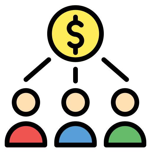 finansowanie społecznościowe Generic color lineal-color ikona