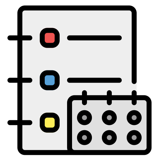 プロジェクト管理 Generic color lineal-color icon