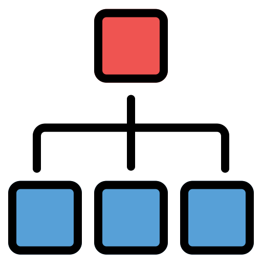 estrutura Generic color lineal-color Ícone