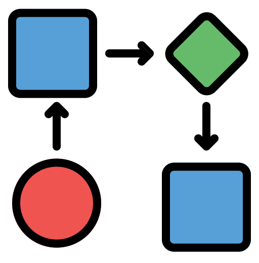 ワークフロー Generic color lineal-color icon