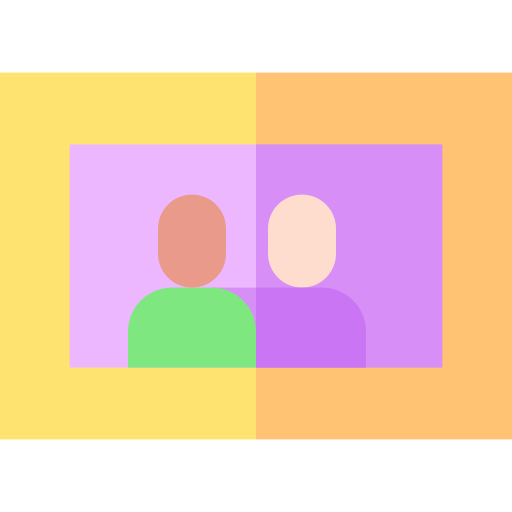 Portrait Basic Straight Flat icon