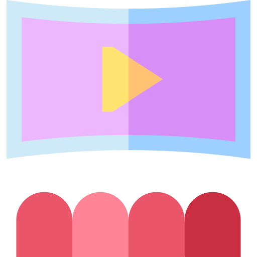 Cinema Basic Straight Flat icon