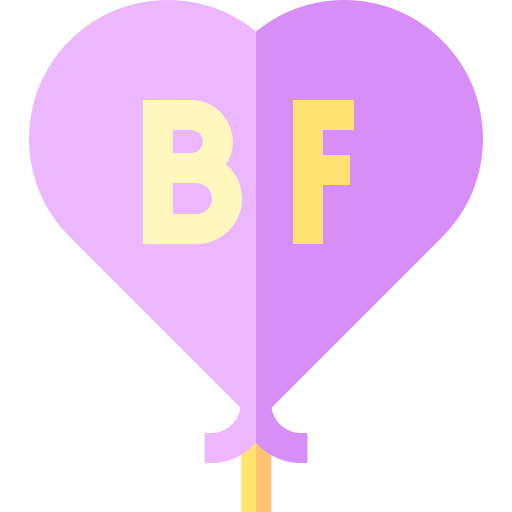 バルーン Basic Straight Flat icon