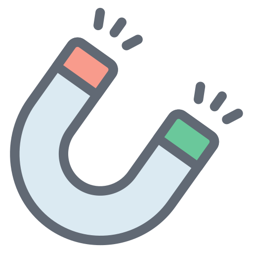 magnet Generic color lineal-color icon