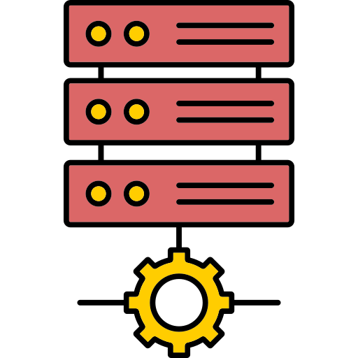 rechenzentrum Generic color lineal-color icon