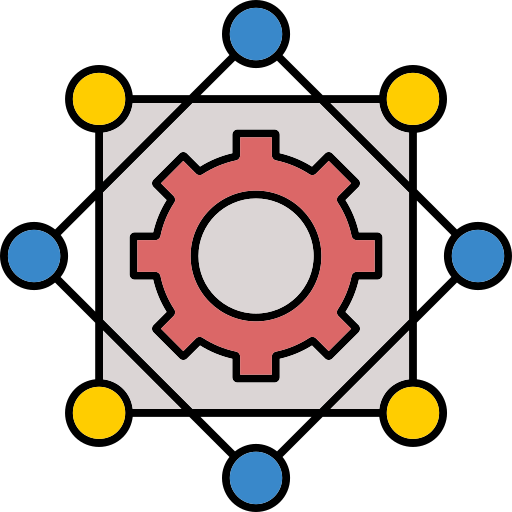 infrastruktura Generic color lineal-color ikona
