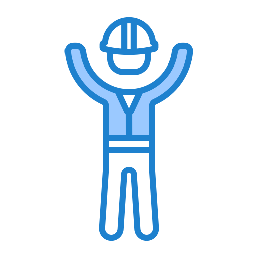 Happy employee Generic color lineal-color icon