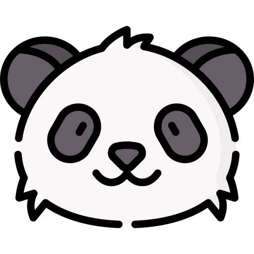 panda Special Lineal color icono