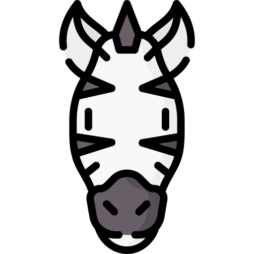 zebra Special Lineal color Ícone