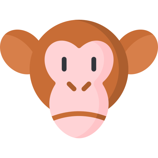 Chimp Special Flat icon
