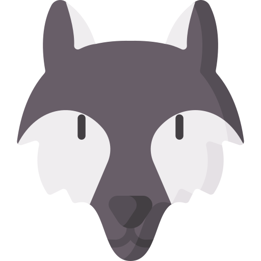 Wolf Special Flat icon