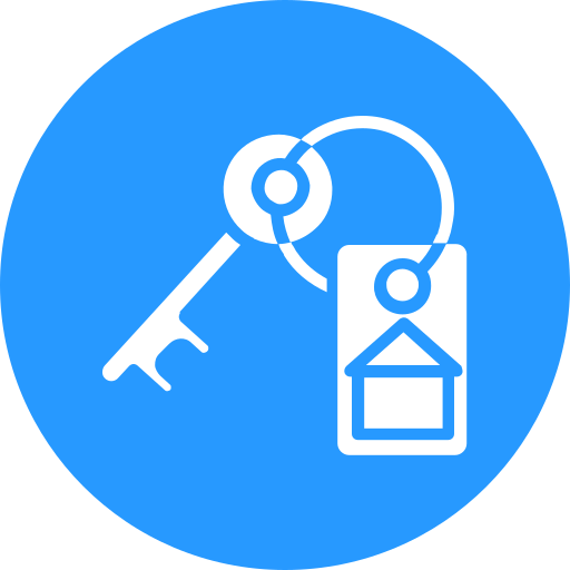 Key Generic color fill icon