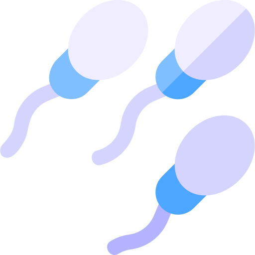 sperme Basic Rounded Flat Icône