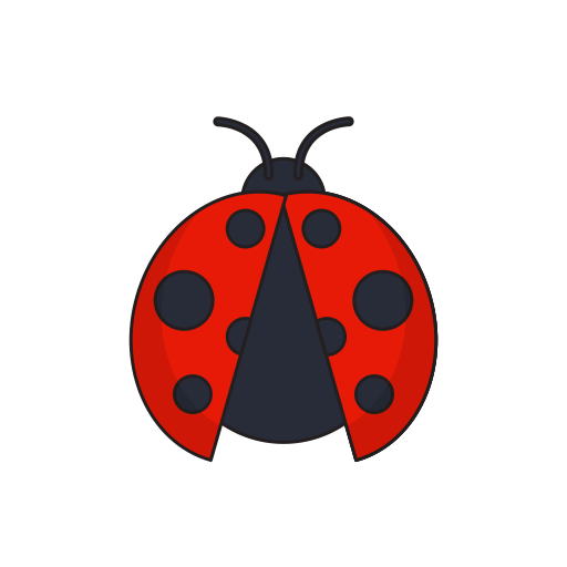 lieveheersbeestje Generic color lineal-color icoon
