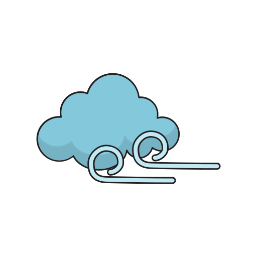 wind Generic color lineal-color icon