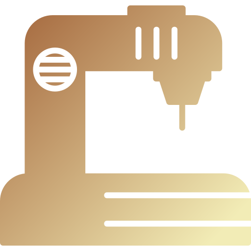 Sewing machine Generic gradient fill icon