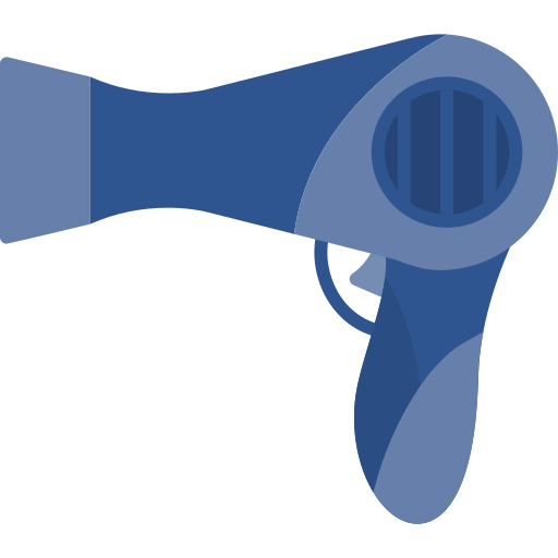 Hairdryer Generic color fill icon