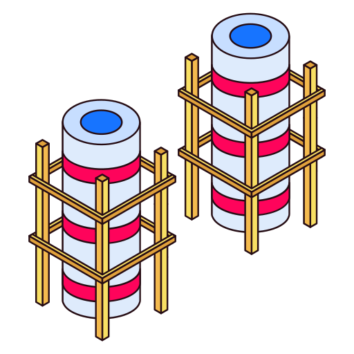 オイルタンク Generic color lineal-color icon
