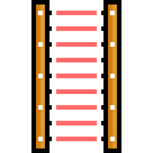 bars de gym Detailed Straight Lineal color Icône