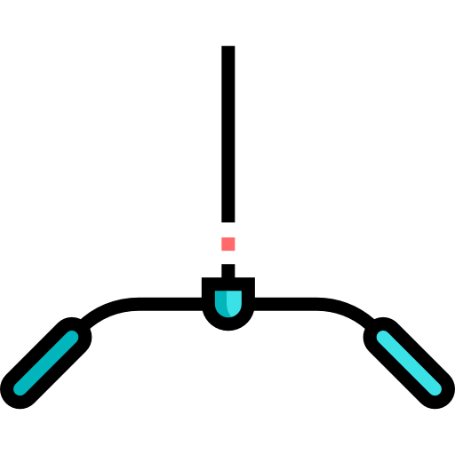 expansor de pecho Detailed Straight Lineal color icono