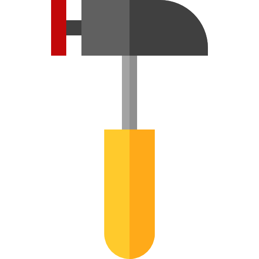 hammer Basic Straight Flat icon